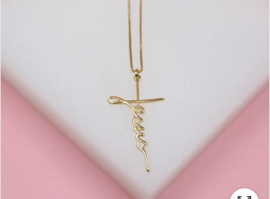 Jesus necklace